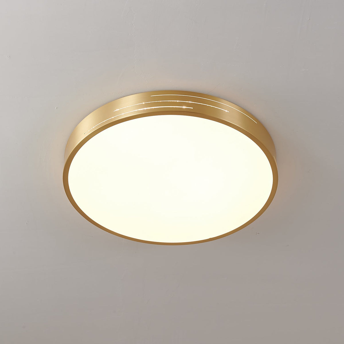 Oriuina plafondlamp messing acryl modern