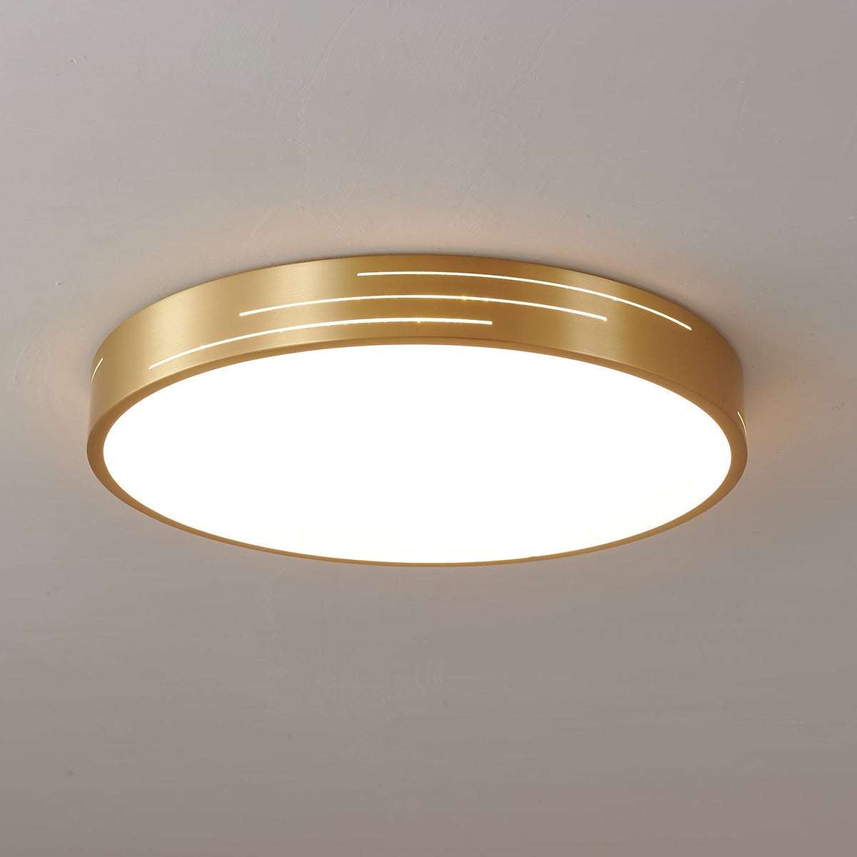 Oriuina plafondlamp messing acryl modern