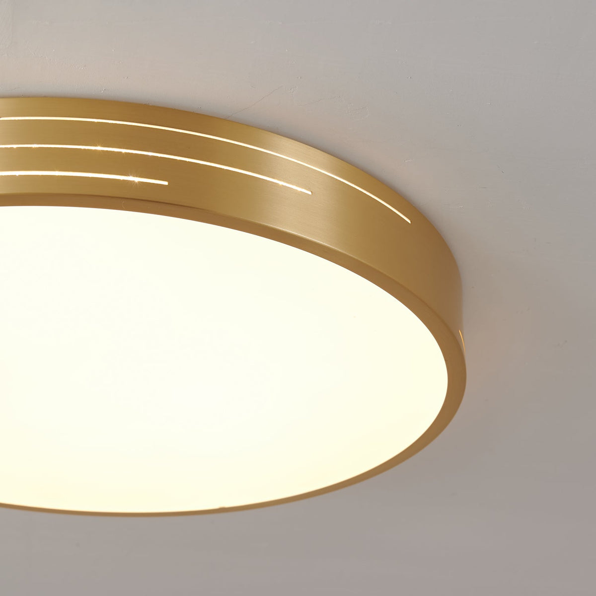 Oriuina plafondlamp messing acryl modern