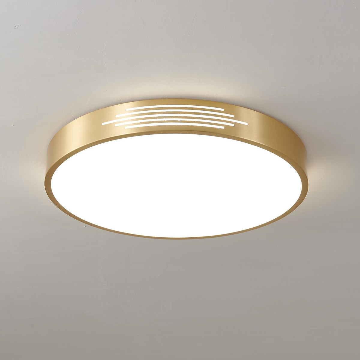 Oriuina plafondlamp messing acryl modern