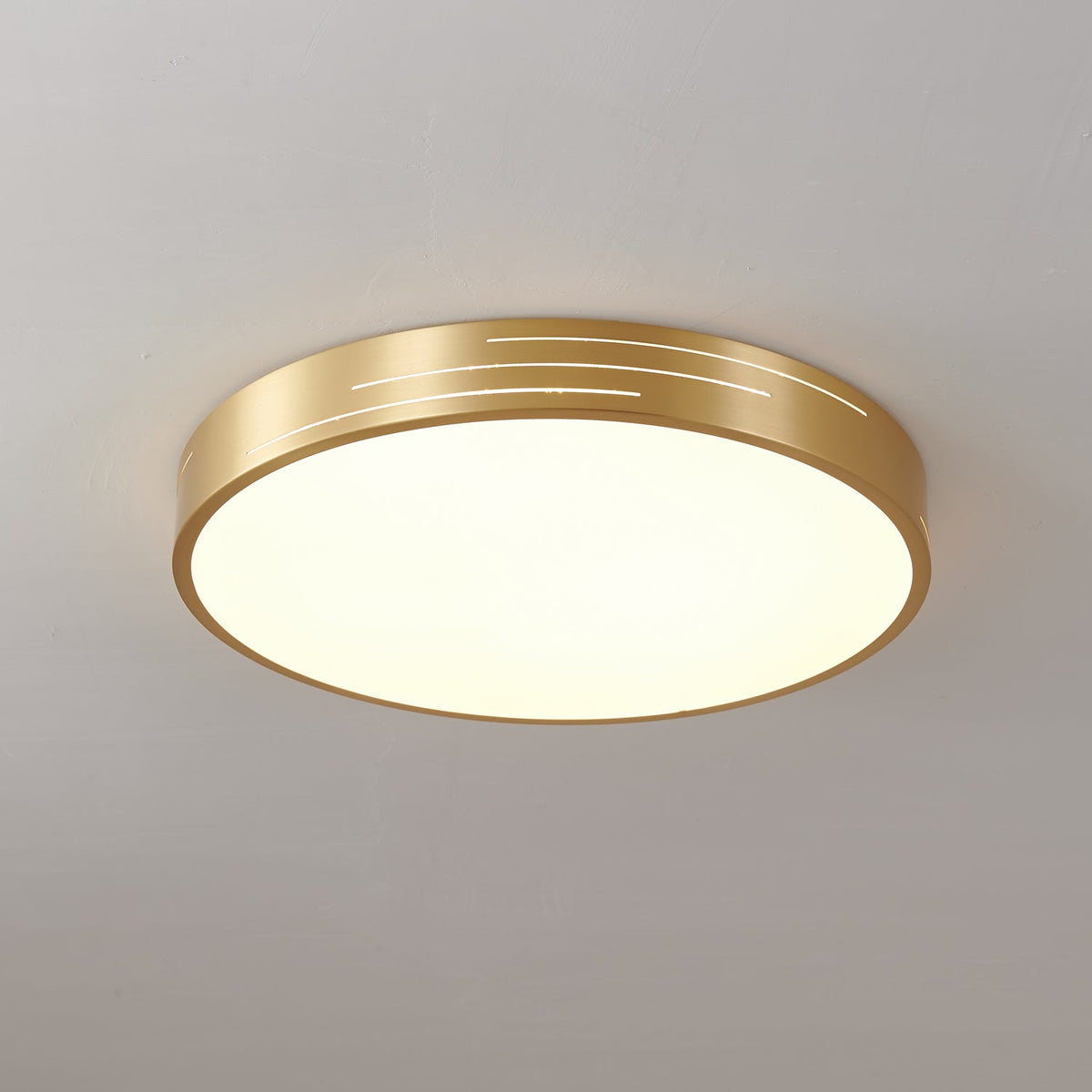 Oriuina plafondlamp messing acryl modern