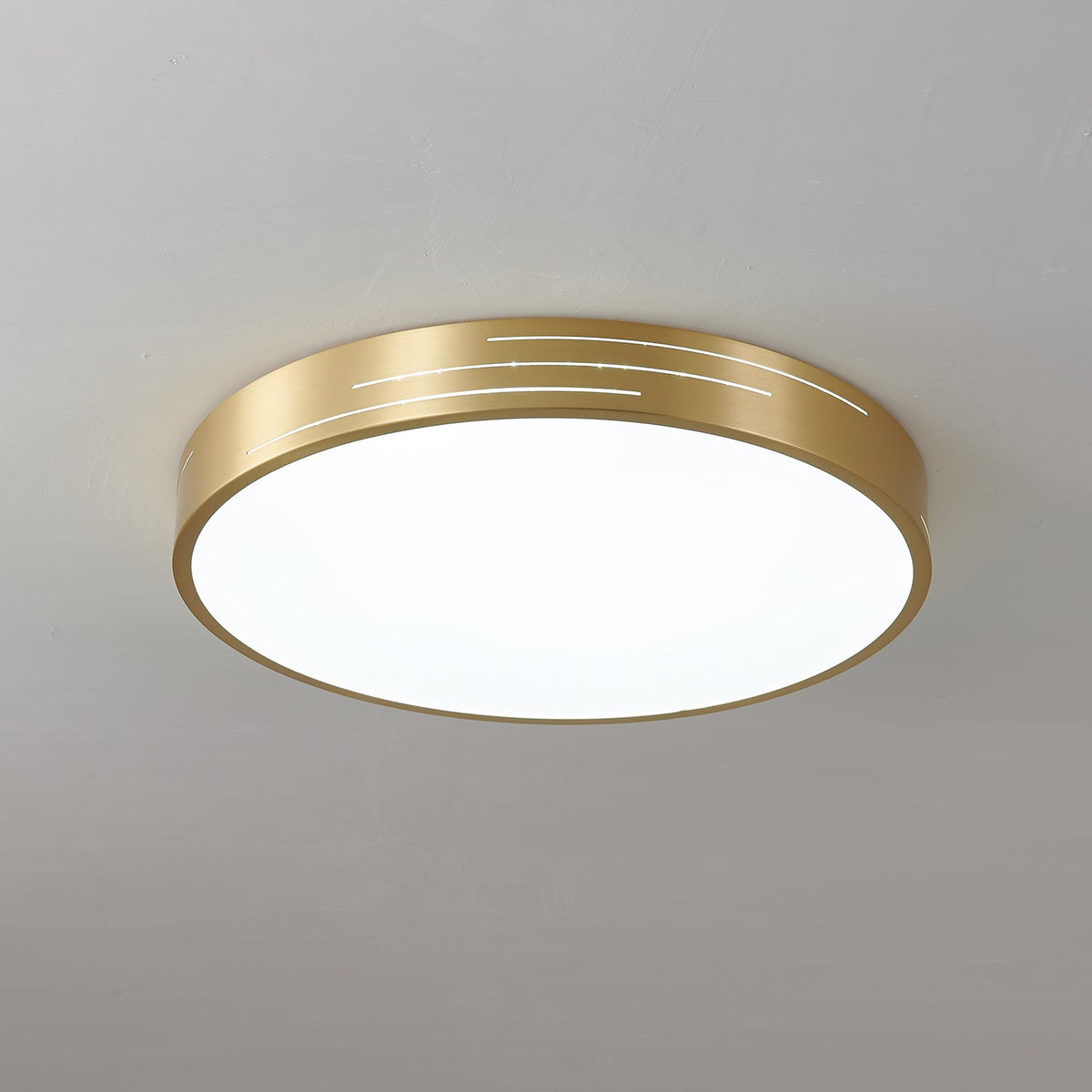 Oriuina plafondlamp messing acryl modern