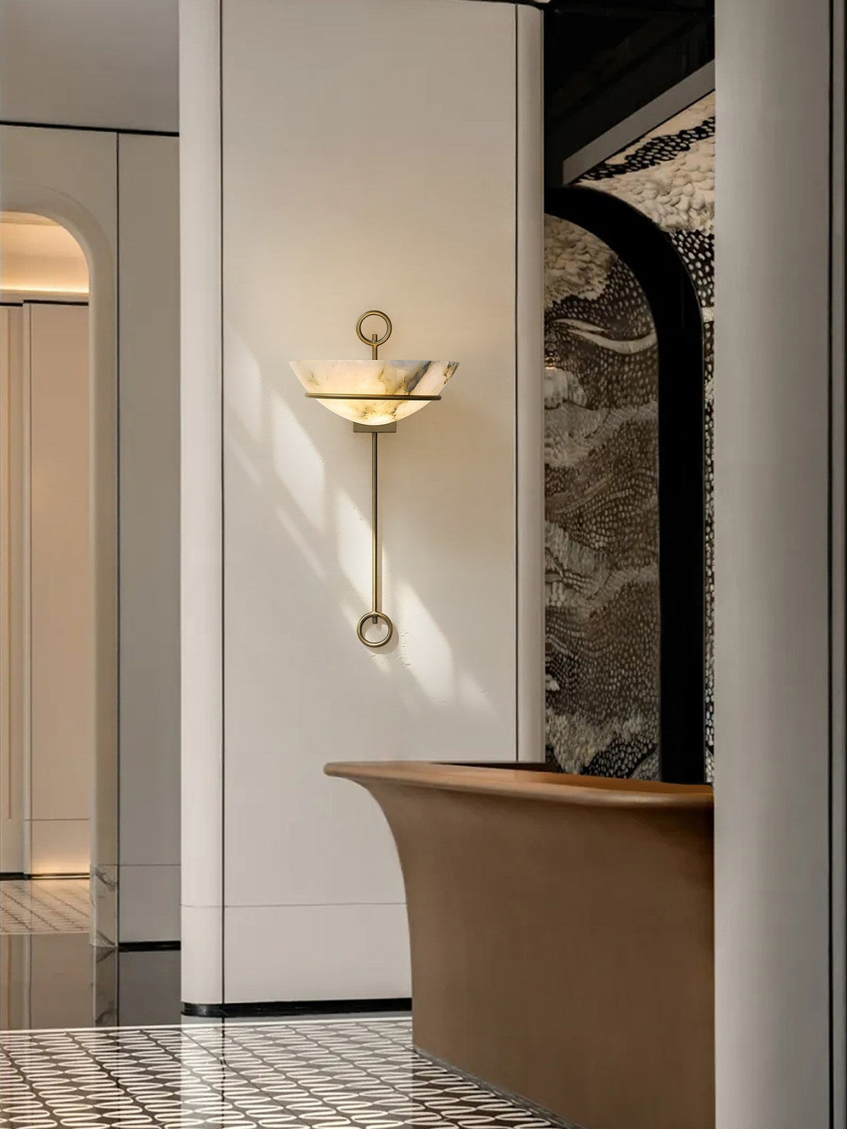 Eiroreria albasten wandlamp