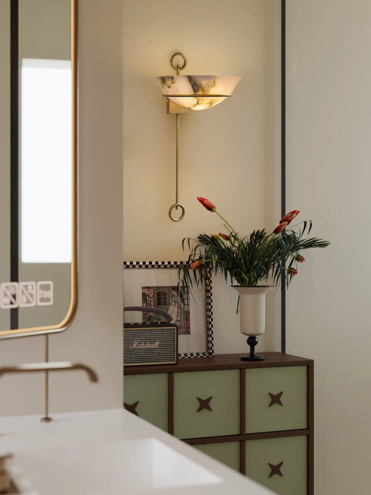 Eiroreria albasten wandlamp