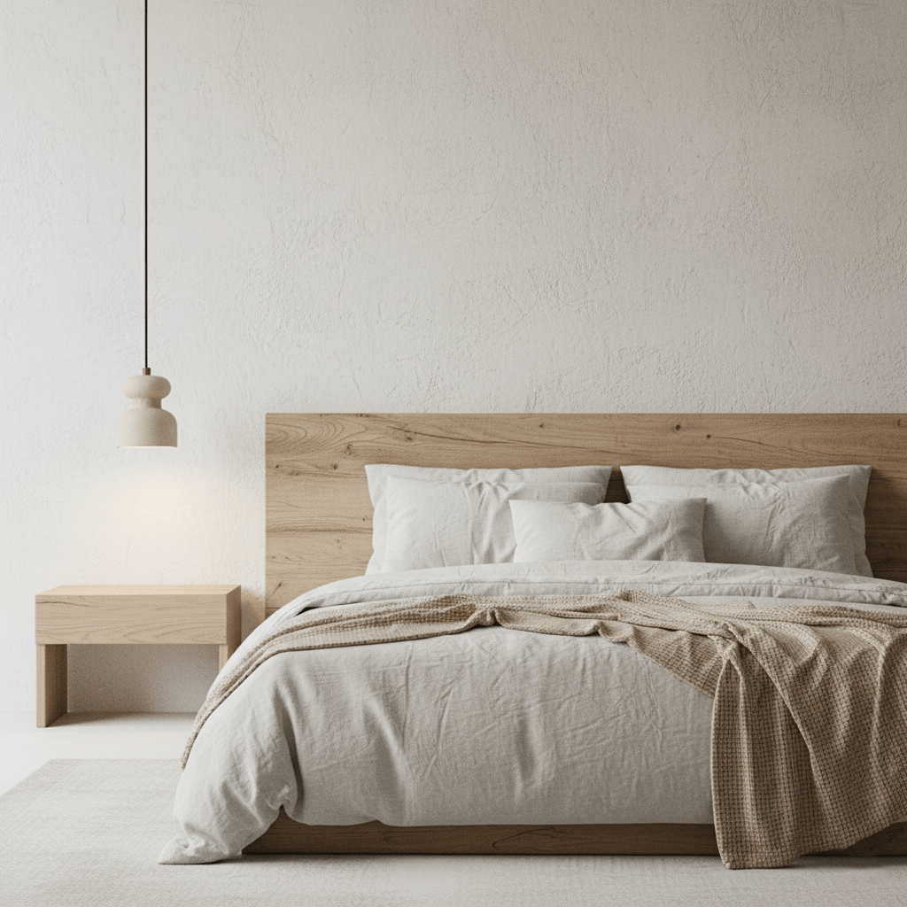 Ansel Textured travertin Gourd hanglamp