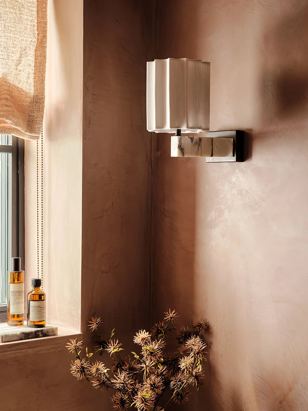 Thylor wandlamp met getextureerde kap