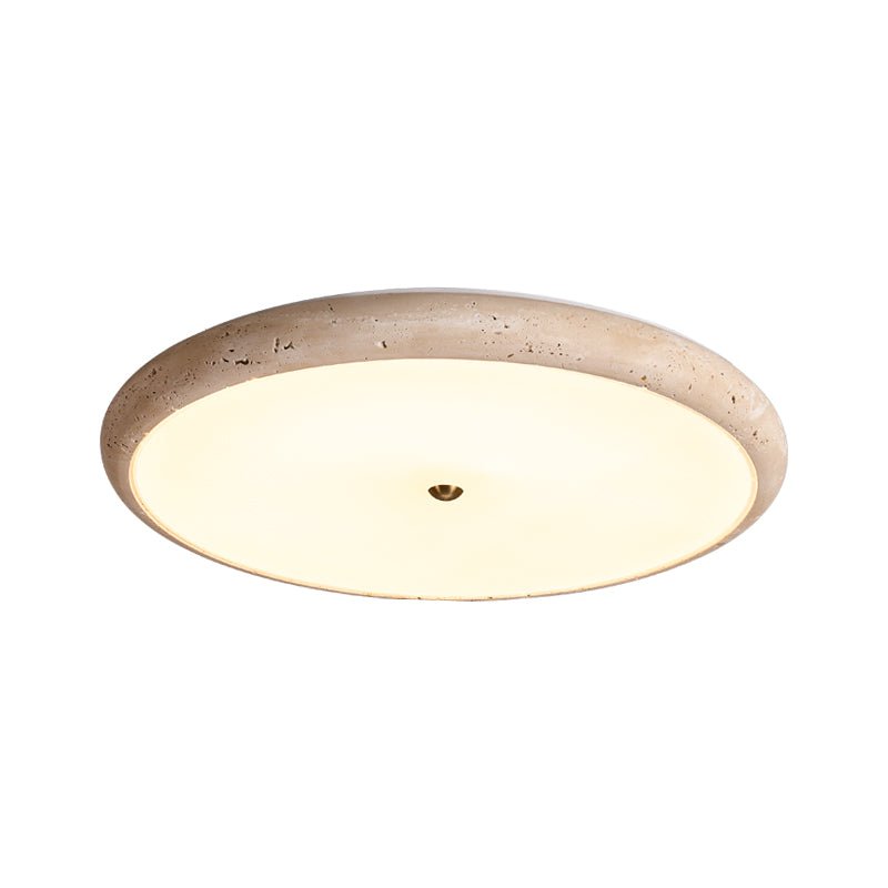 Taveria travertin Halo plafondlamp