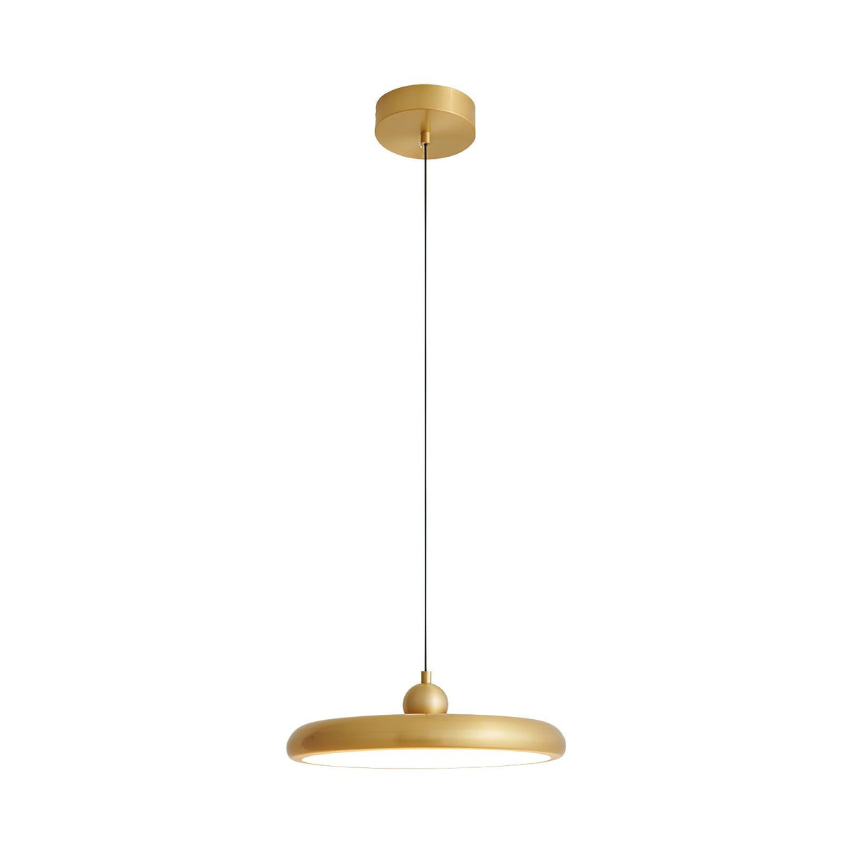 Wynric glamoureus hanglamp messing