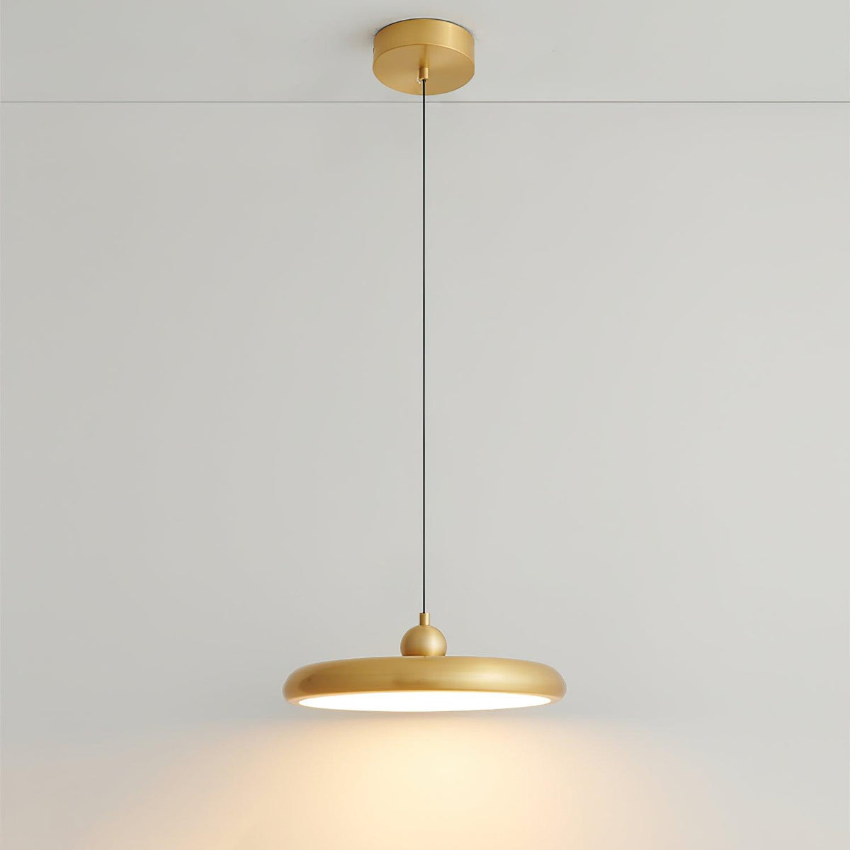 Wynric glamoureus hanglamp messing