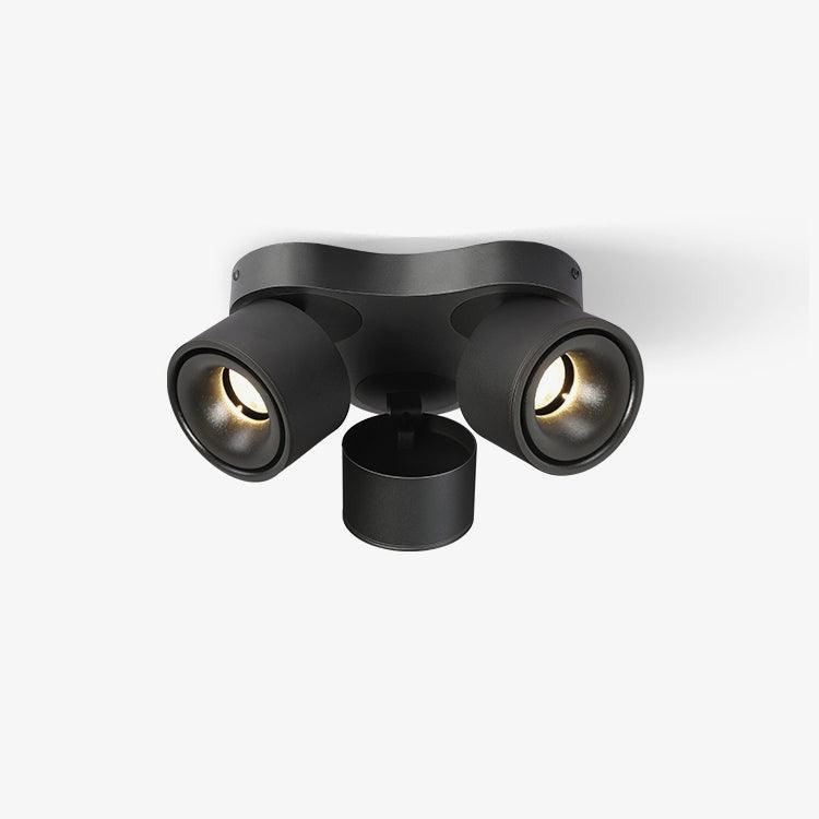 Reneine draaibare vouwbare plafondlamp met drie lichtpunten