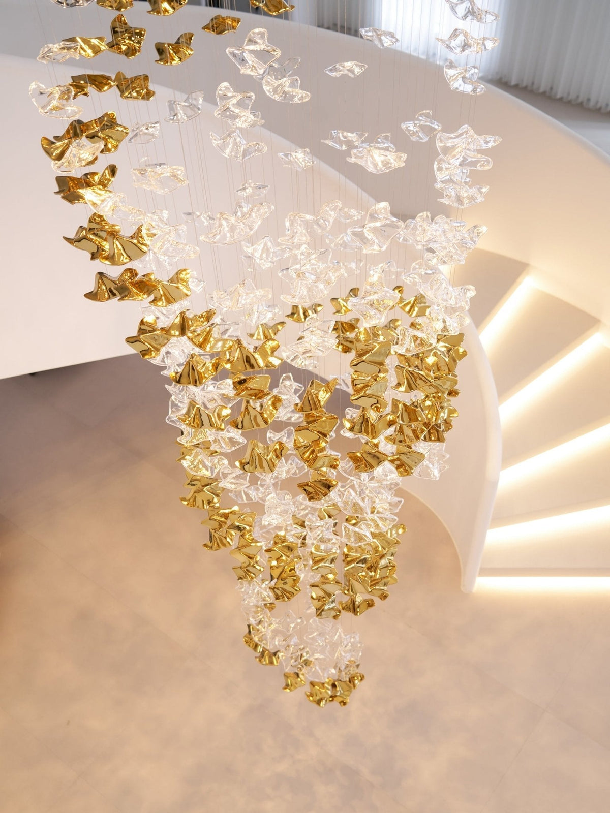 Velaise luxe Tidal Art glas hanglamp