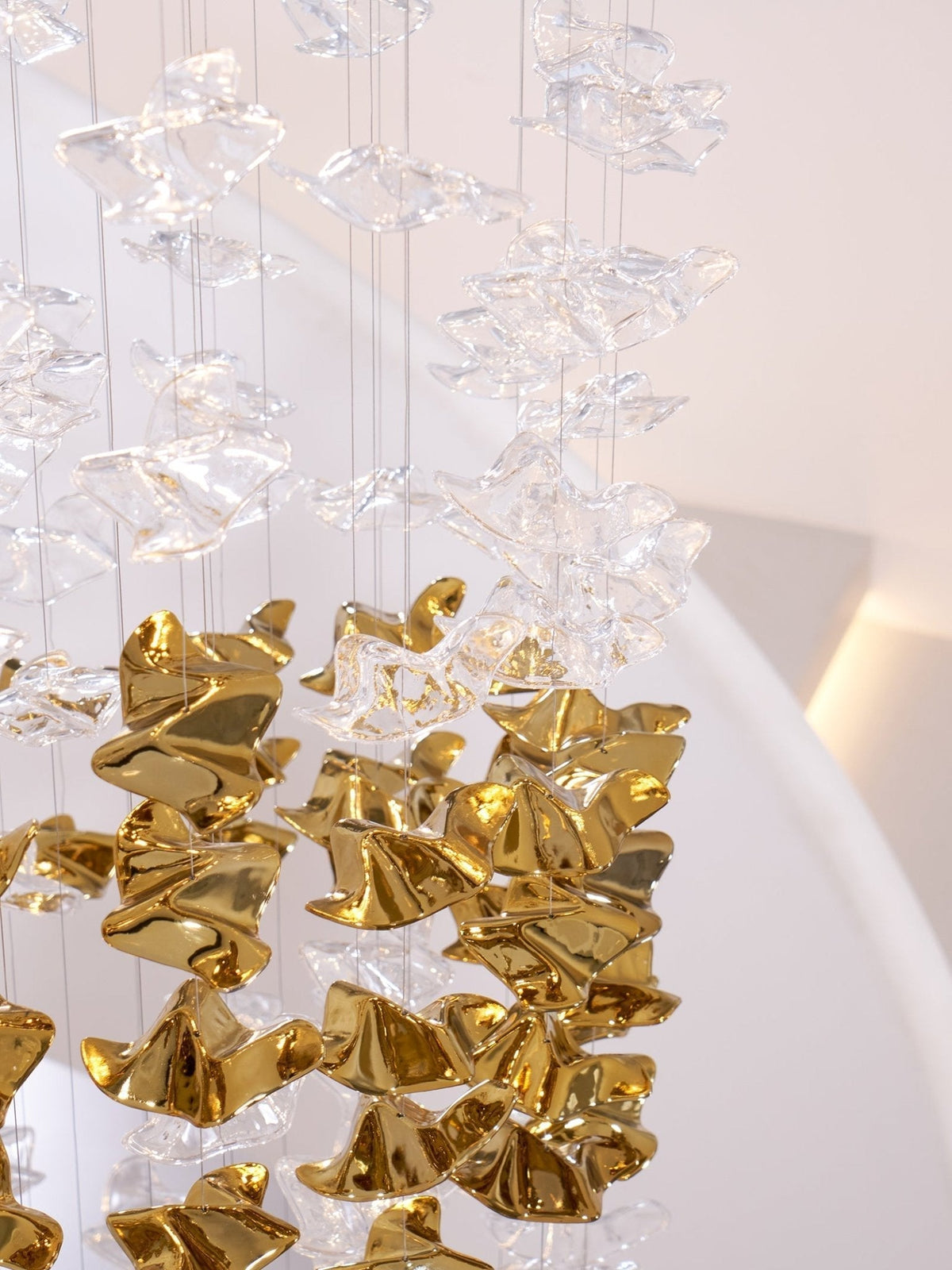 Velaise luxe Tidal Art glas hanglamp