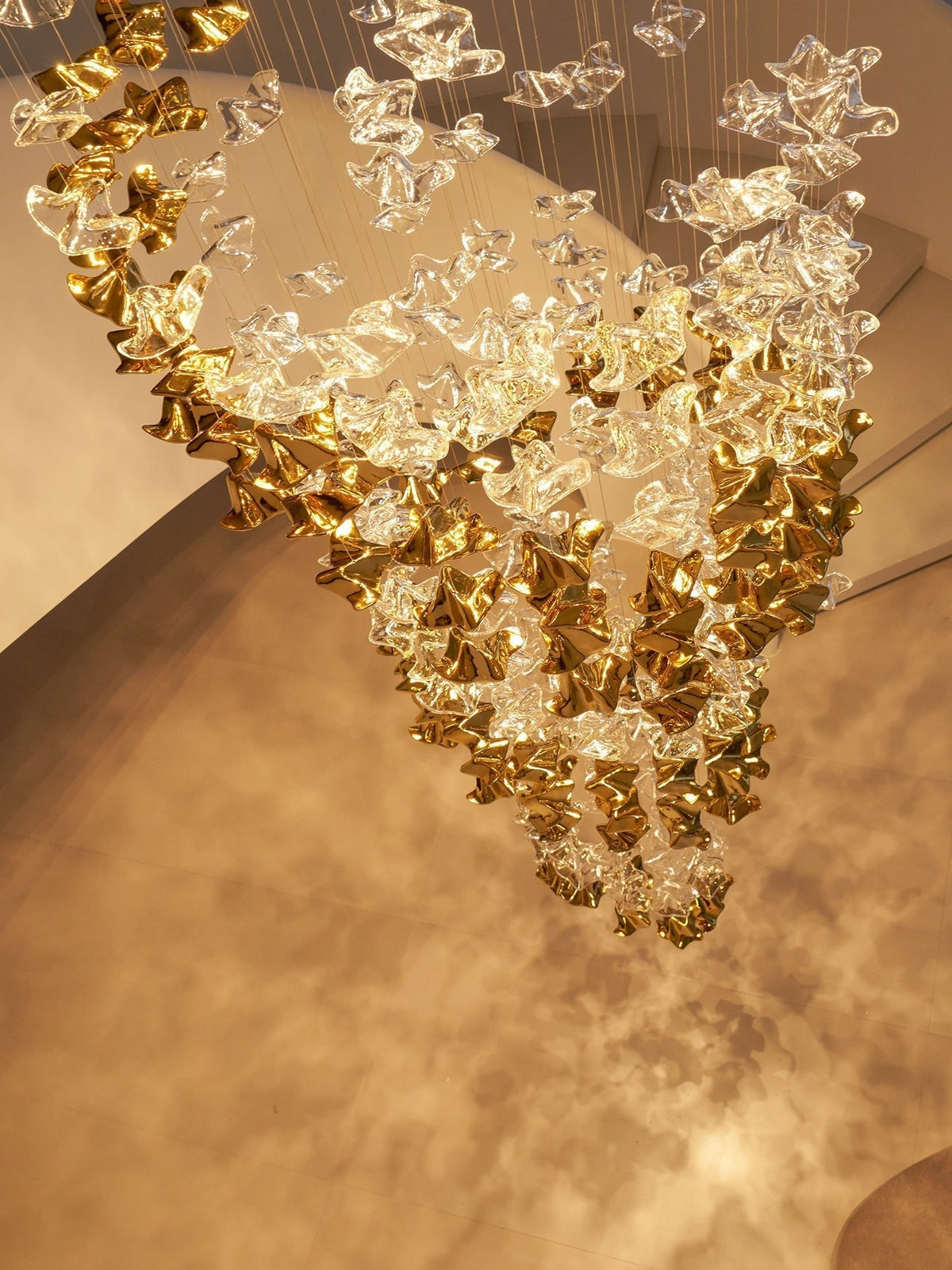 Velaise luxe Tidal Art glas hanglamp