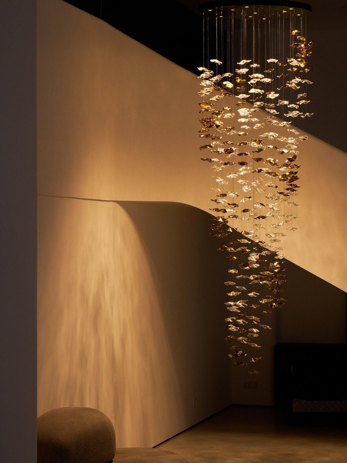 Velaise luxe Tidal Art glas hanglamp