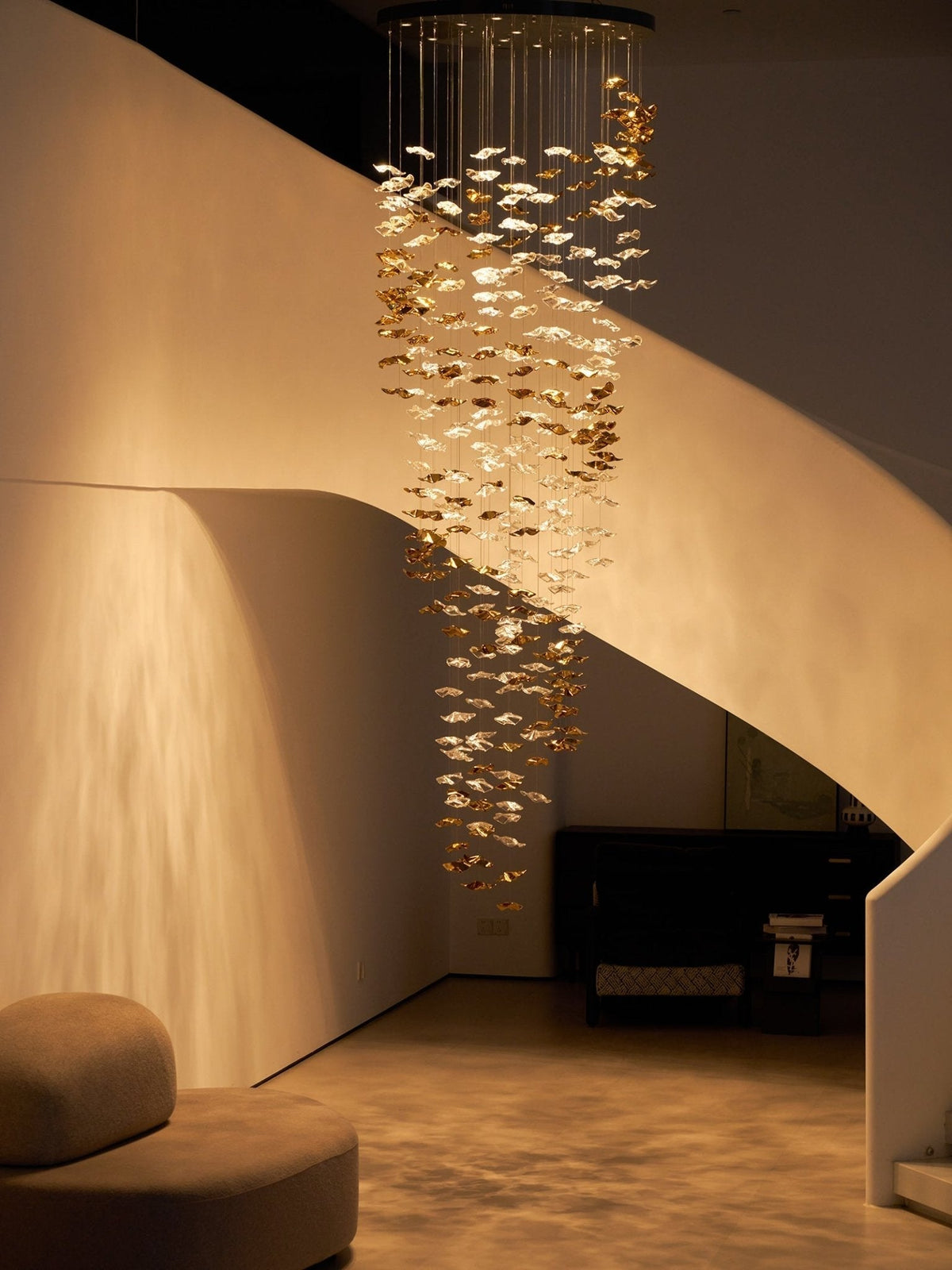 Velaise luxe Tidal Art glas hanglamp