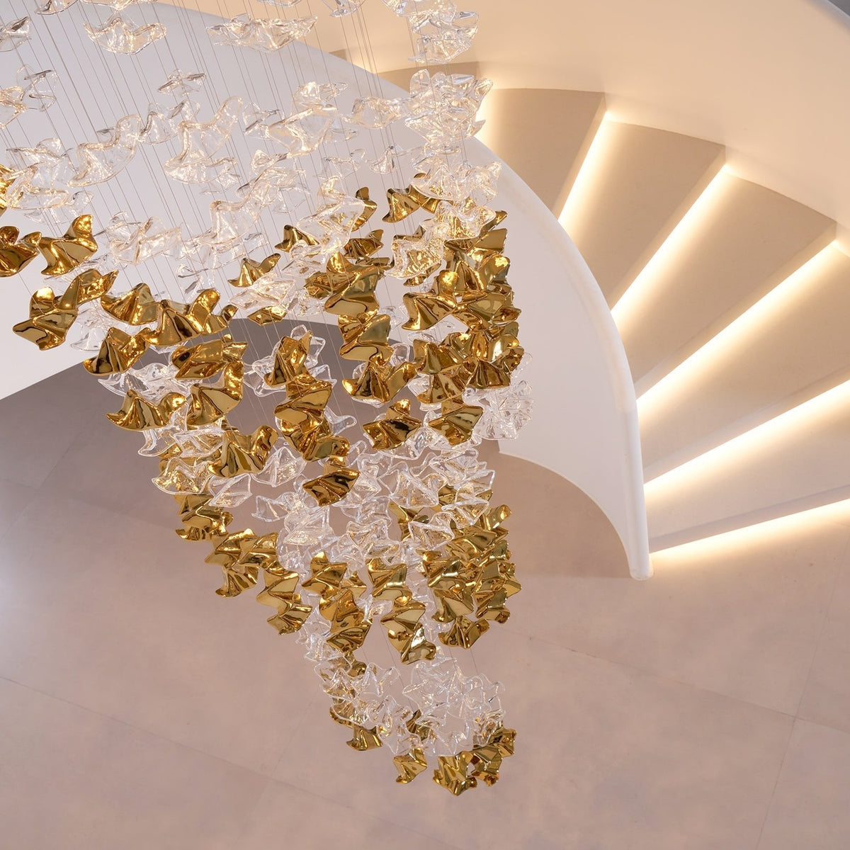 Velaise luxe Tidal Art glas hanglamp