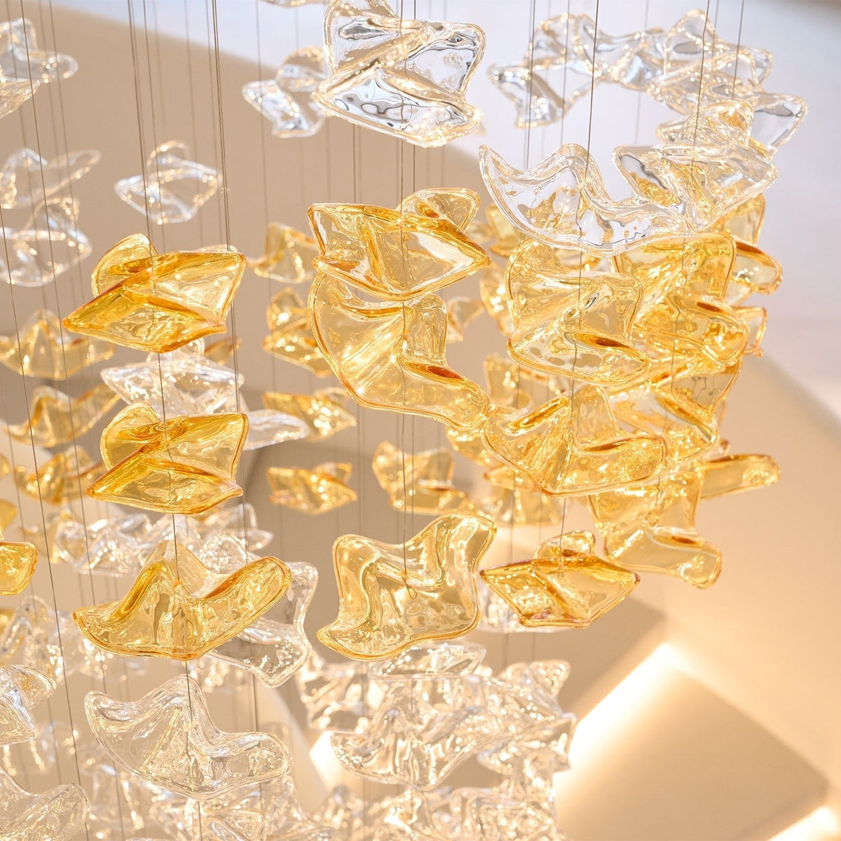 Velaise luxe Tidal Art glas hanglamp