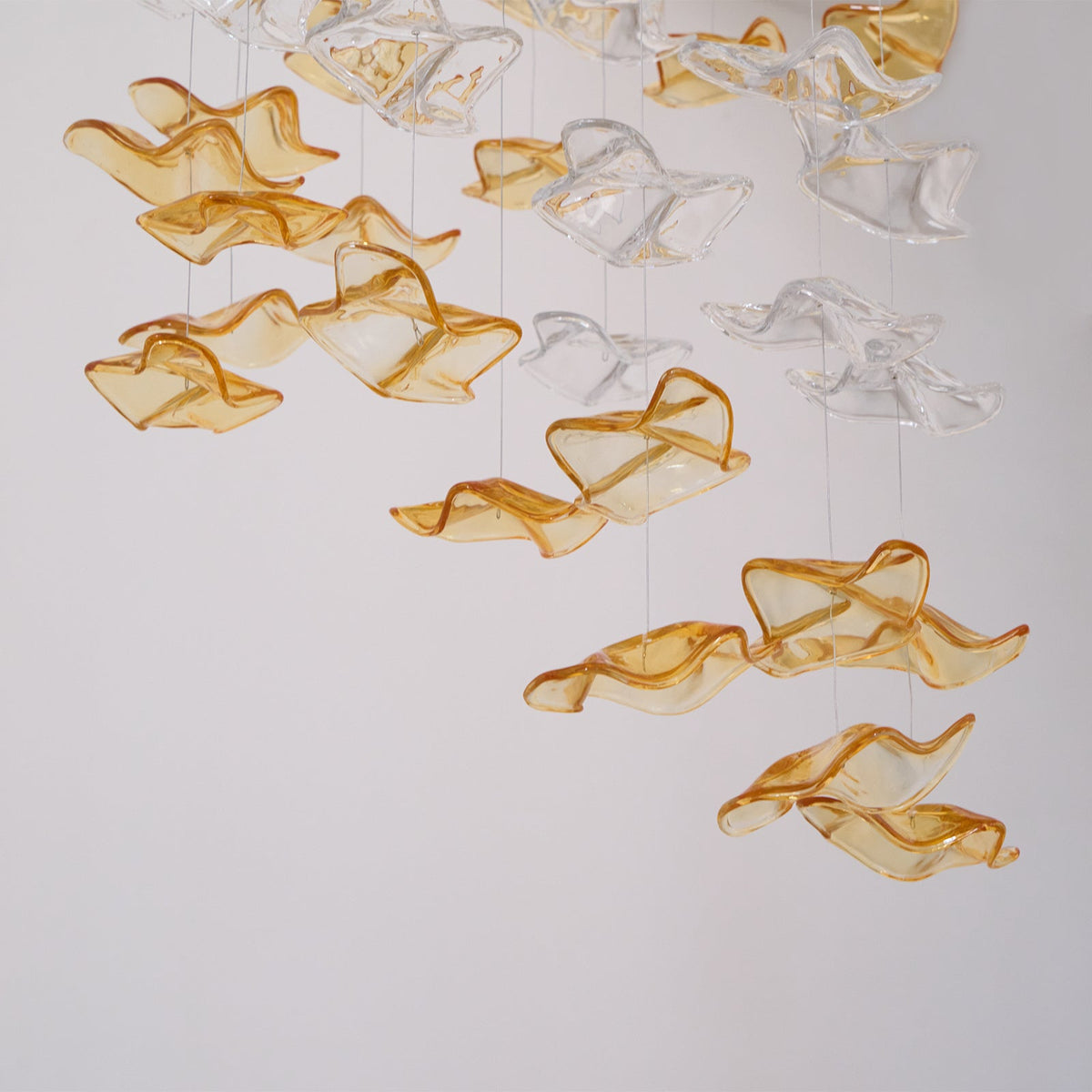 Velaise luxe Tidal Art glas hanglamp