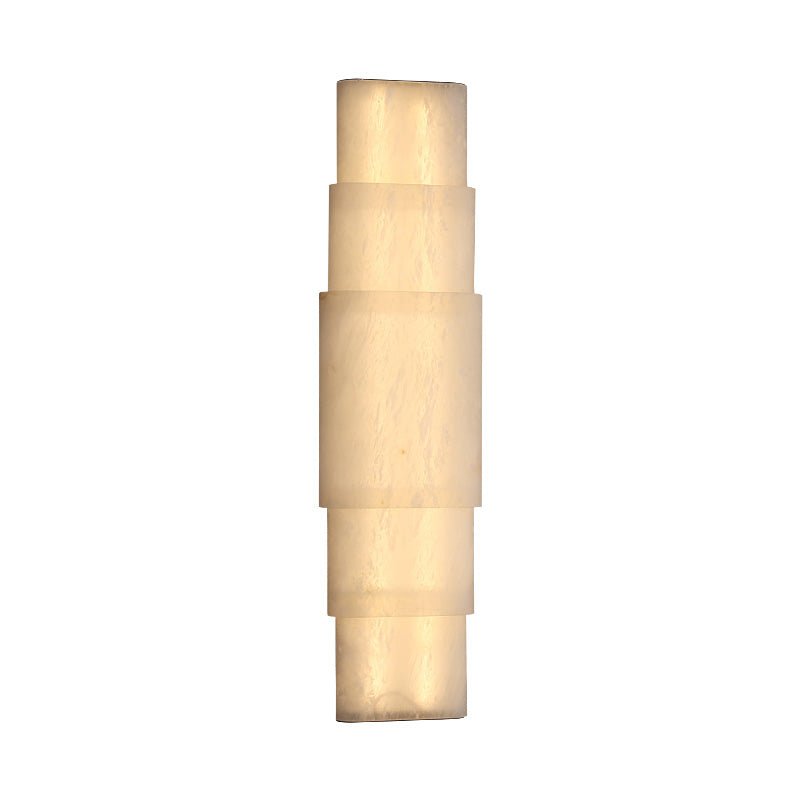 Dornette gelaagde albasten wandlamp