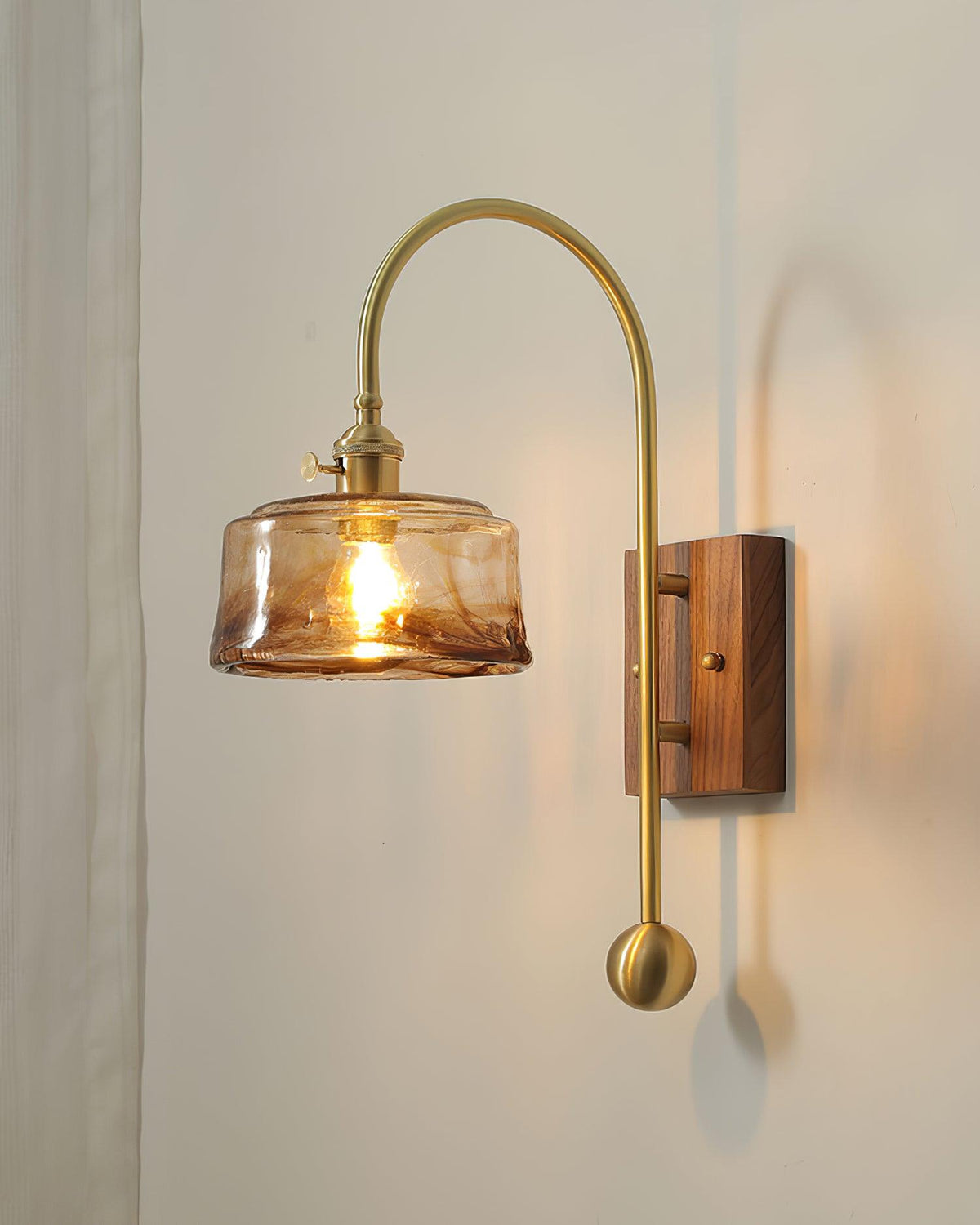 Vorelle Vintage verkleurde wandlamp