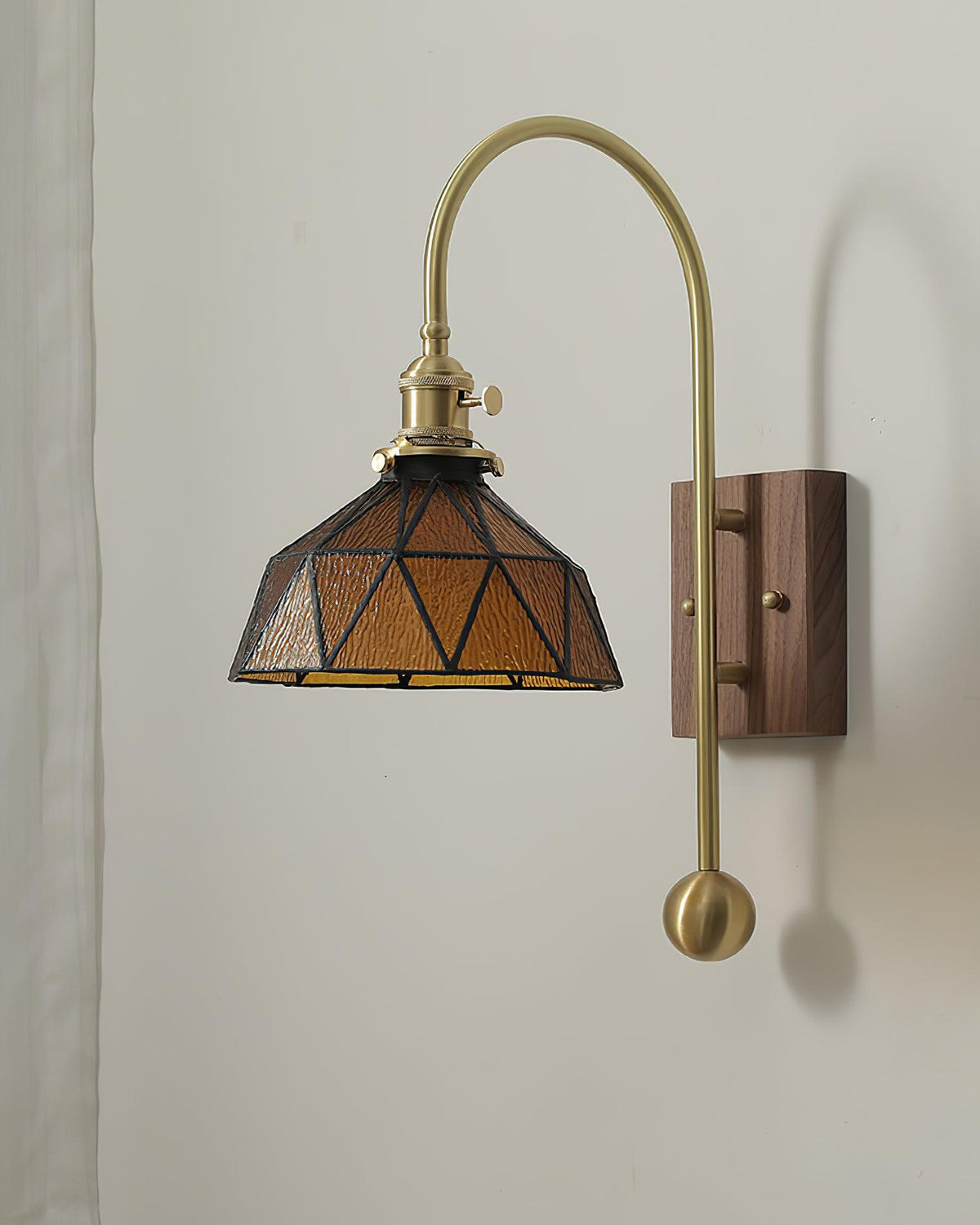Vorelle Vintage verkleurde wandlamp