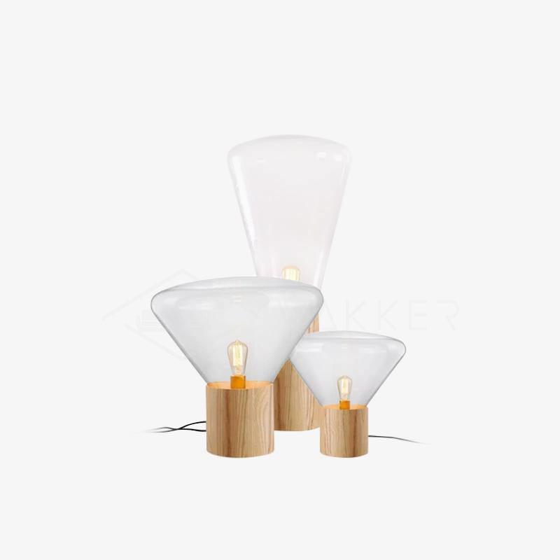 Sylirella Minimalistische houten tafellamp