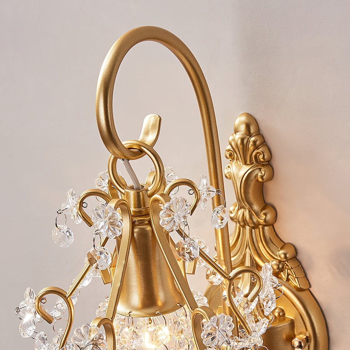 Elyenelia Postmodern Luxe Kristallen wandlamp
