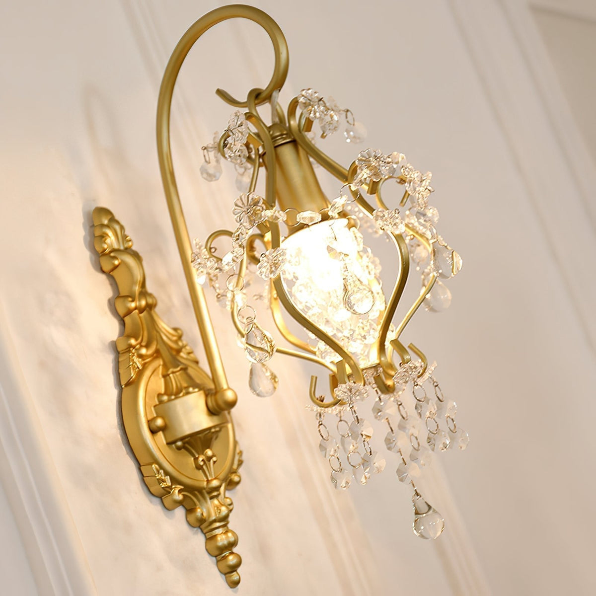 Elyenelia Postmodern Luxe Kristallen wandlamp