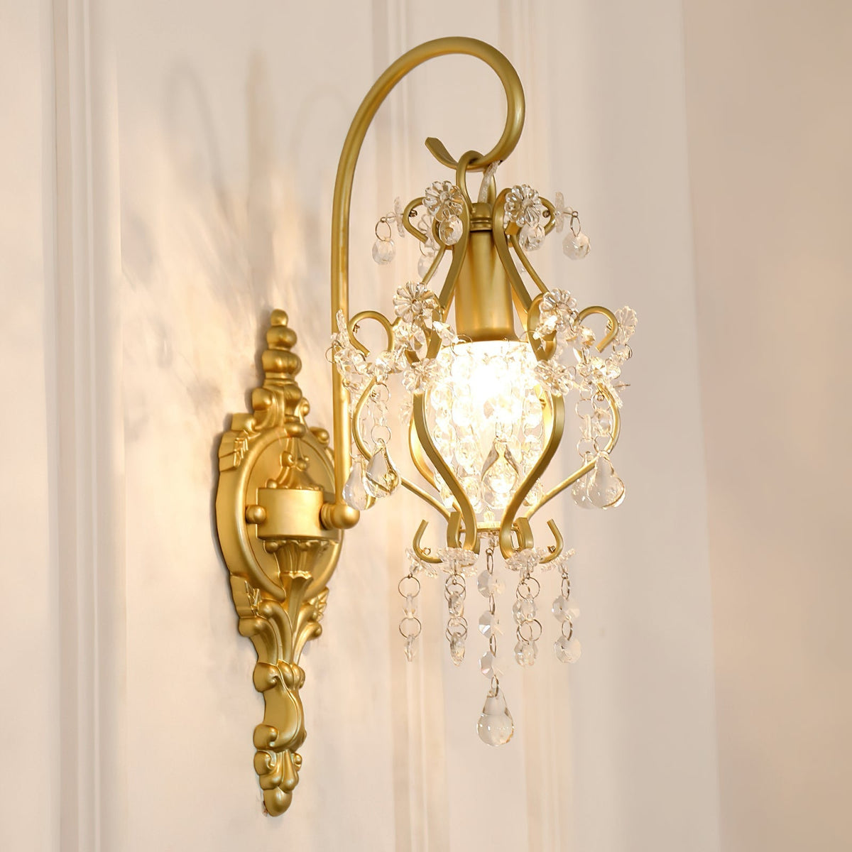 Elyenelia Postmodern Luxe Kristallen wandlamp