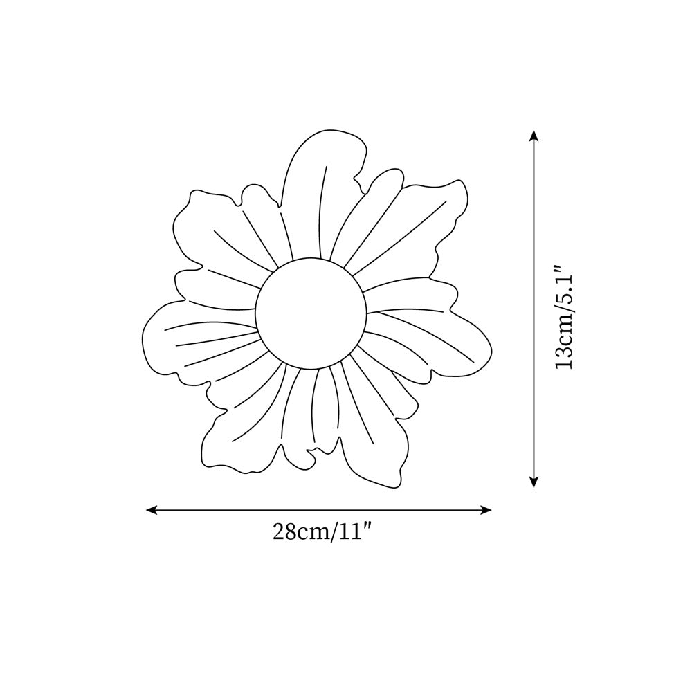 Tina Flower wandlamp