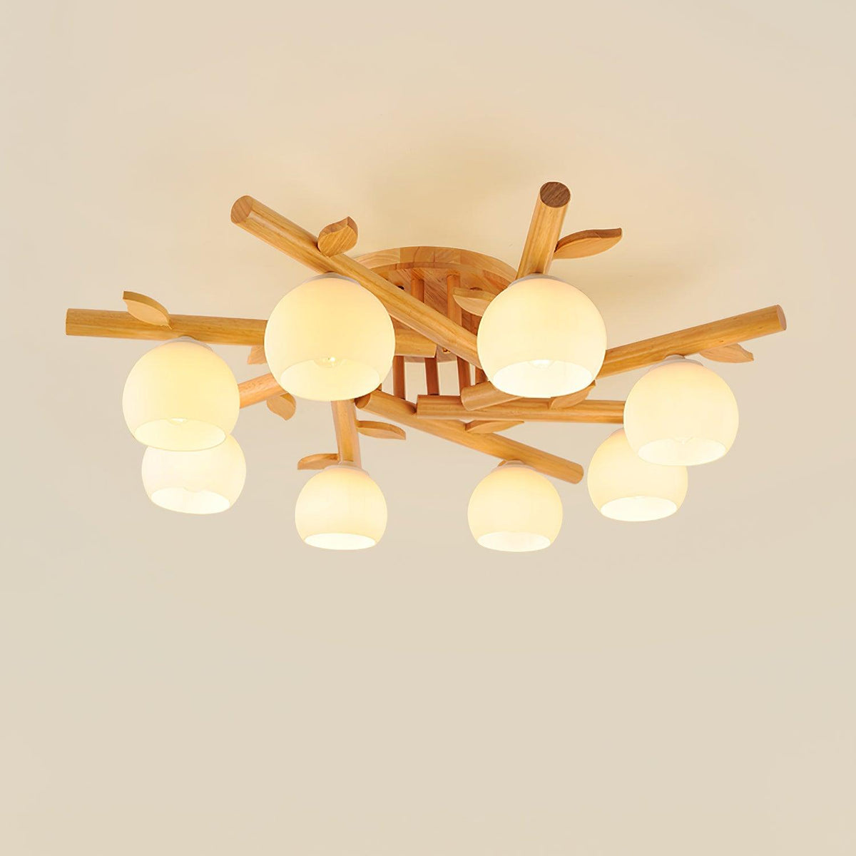 Willow hout minimalistisch plafondlamp
