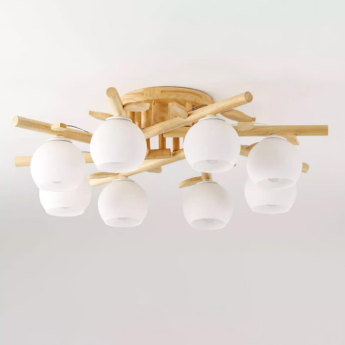 Willow hout minimalistisch plafondlamp