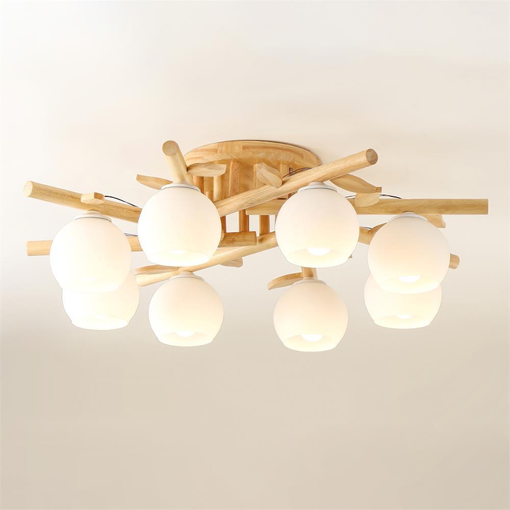 Willow hout minimalistisch plafondlamp