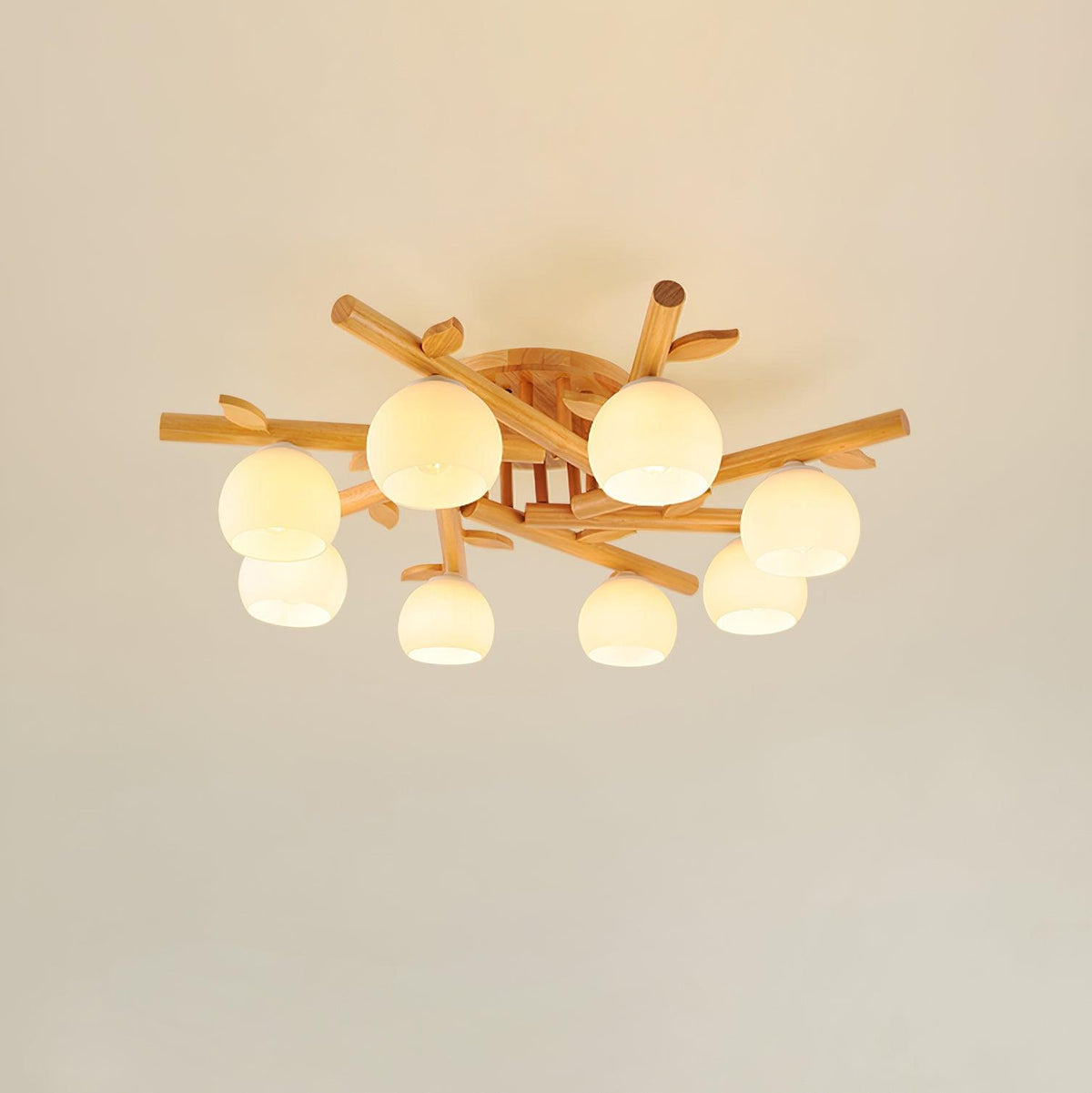 Willow hout minimalistisch plafondlamp