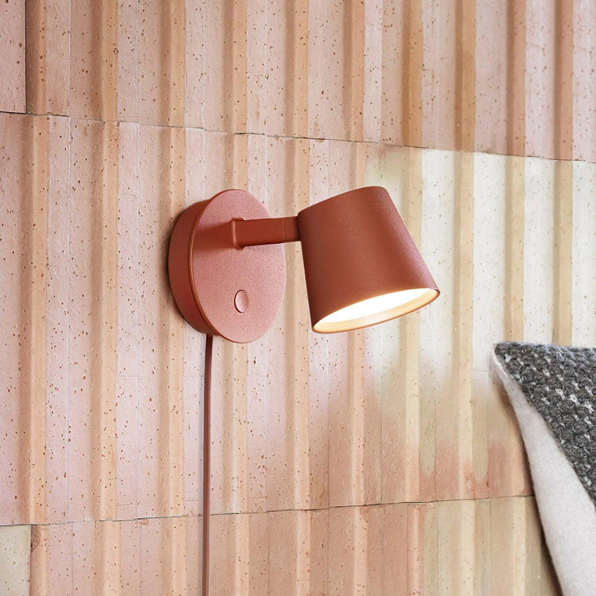 Tirwen Moderne Minimalistische wandlamp met Stekker