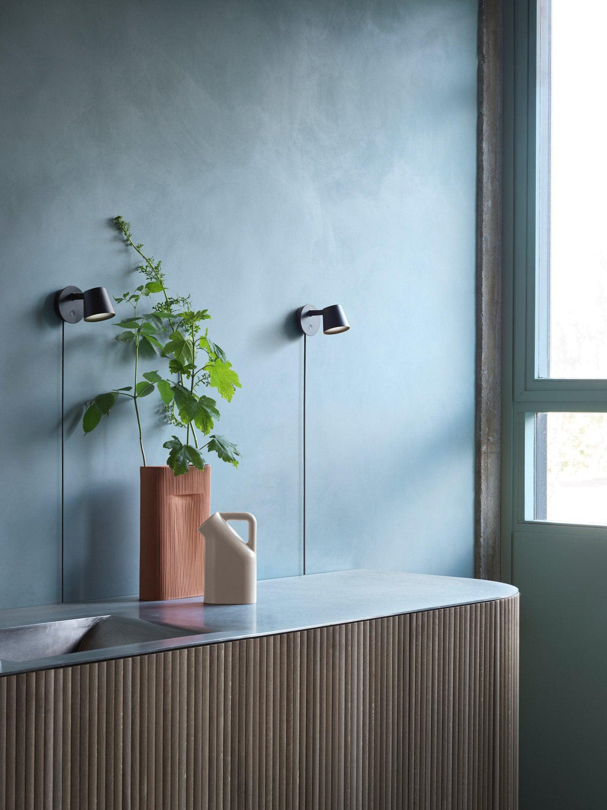 Tirwen Moderne Minimalistische wandlamp met Stekker