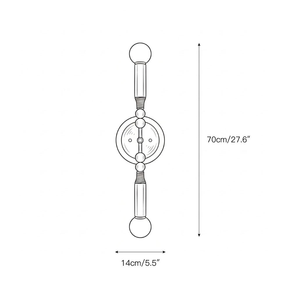 Toam dubbele wandlamp