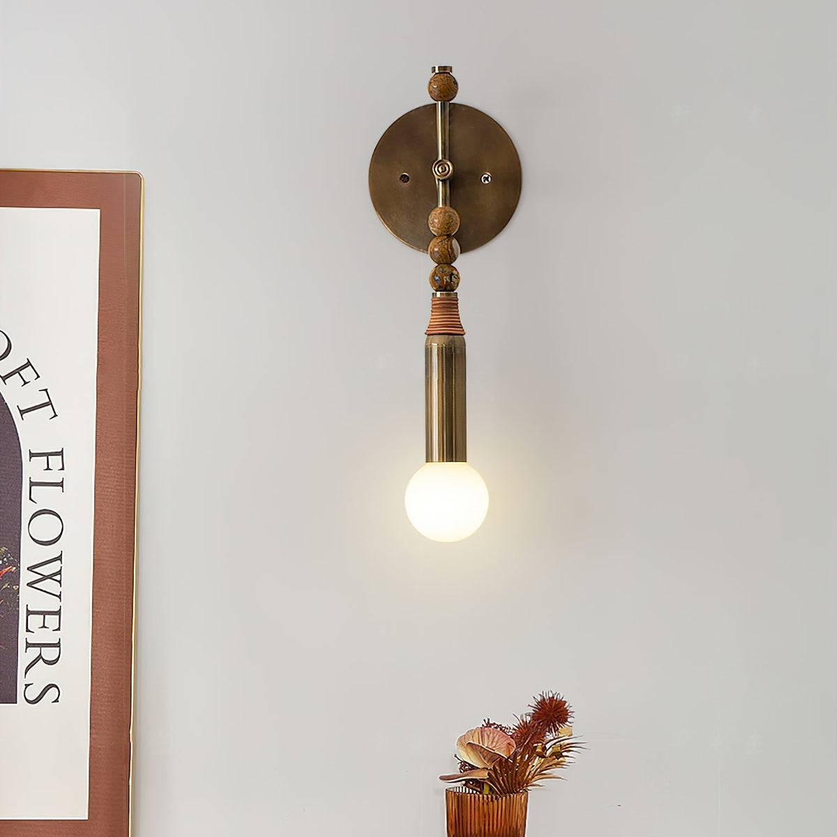 Mariselia Moderne minimalistische marmeren wandlamp