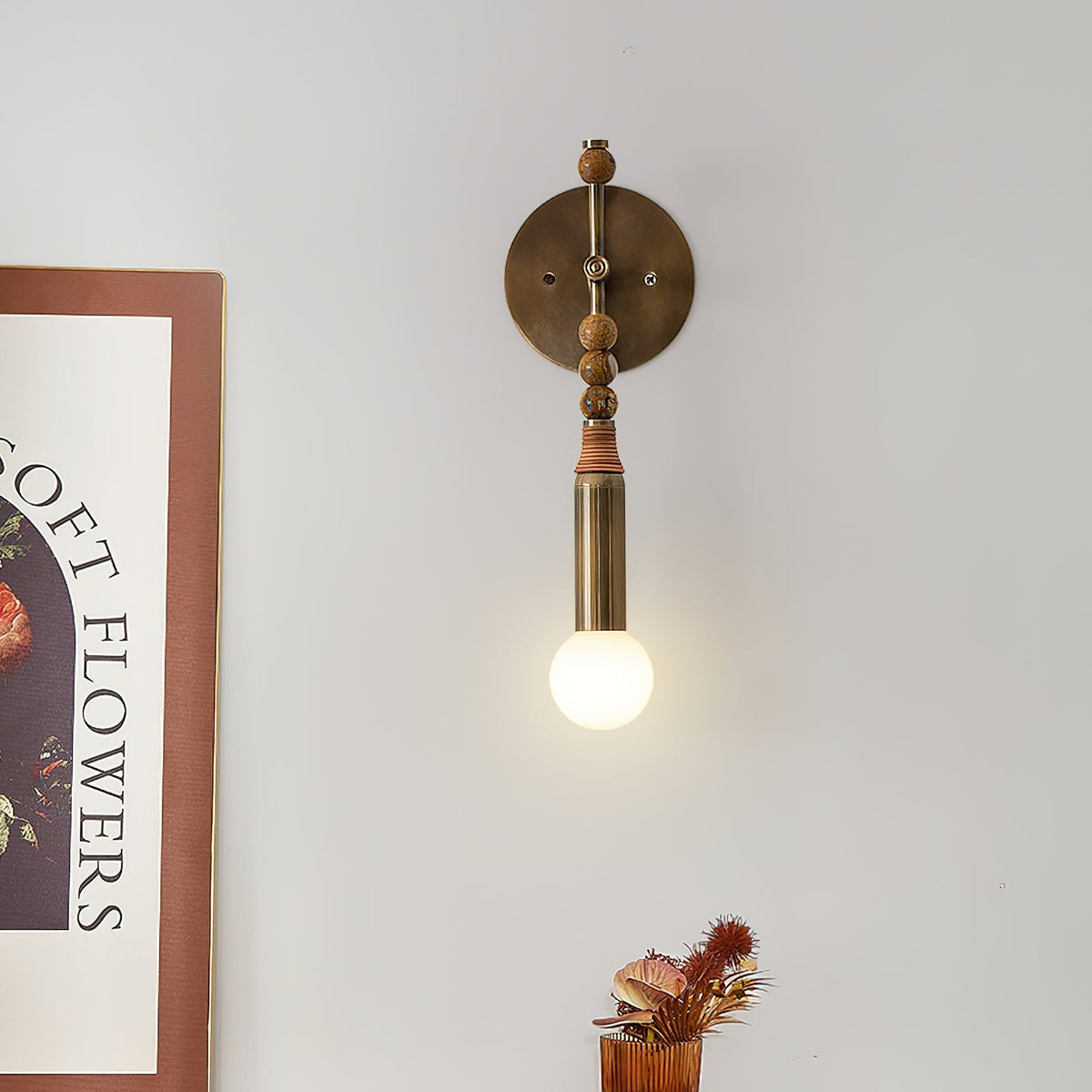 Mariselia Moderne minimalistische marmeren wandlamp