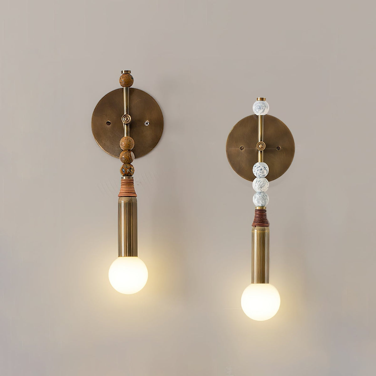 Mariselia Moderne minimalistische marmeren wandlamp