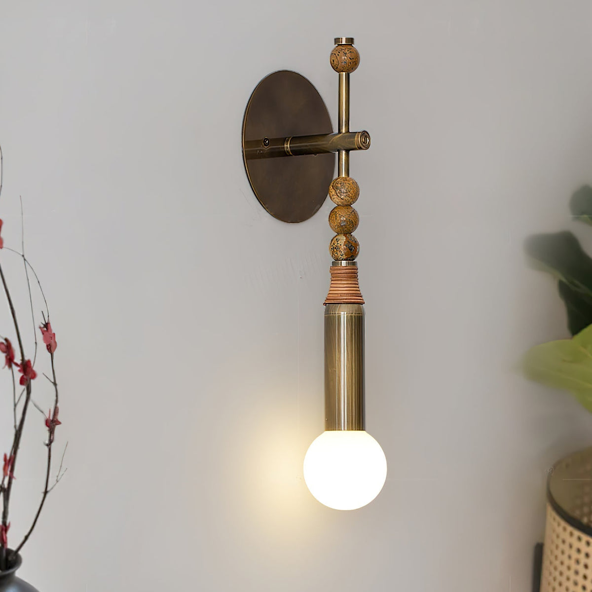 Mariselia Moderne minimalistische marmeren wandlamp