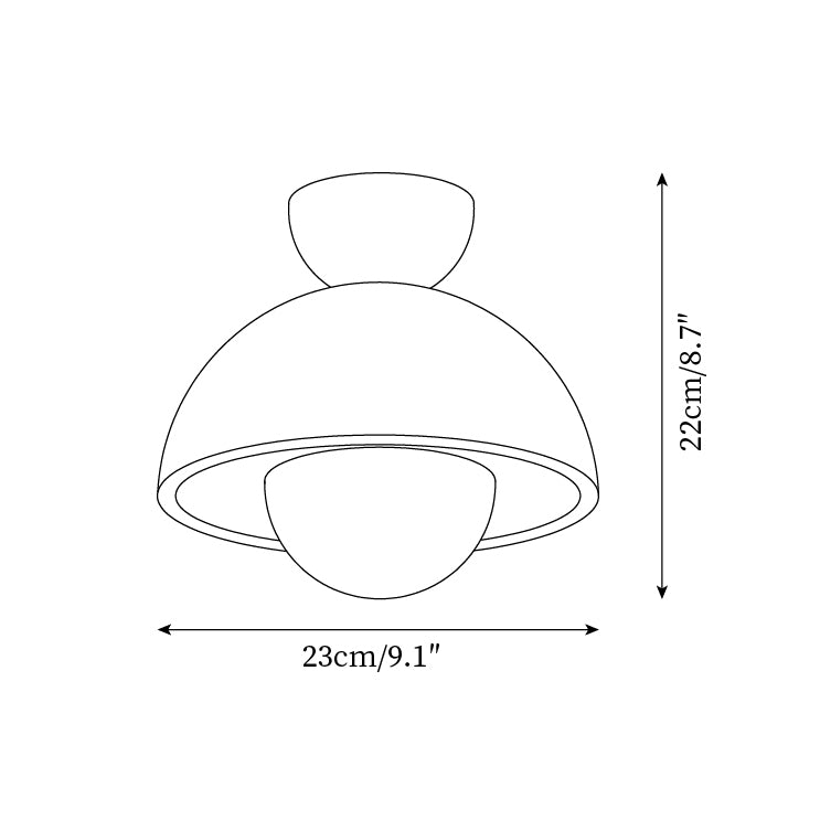 Kumo plafondlamp