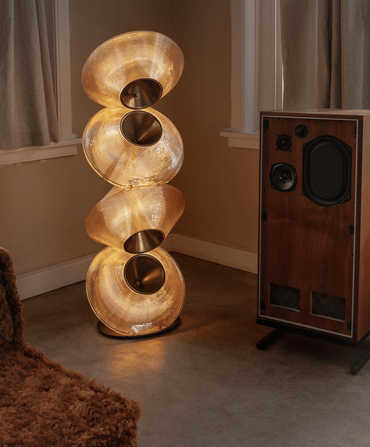 Caluena Lumen Tower vloerlamp