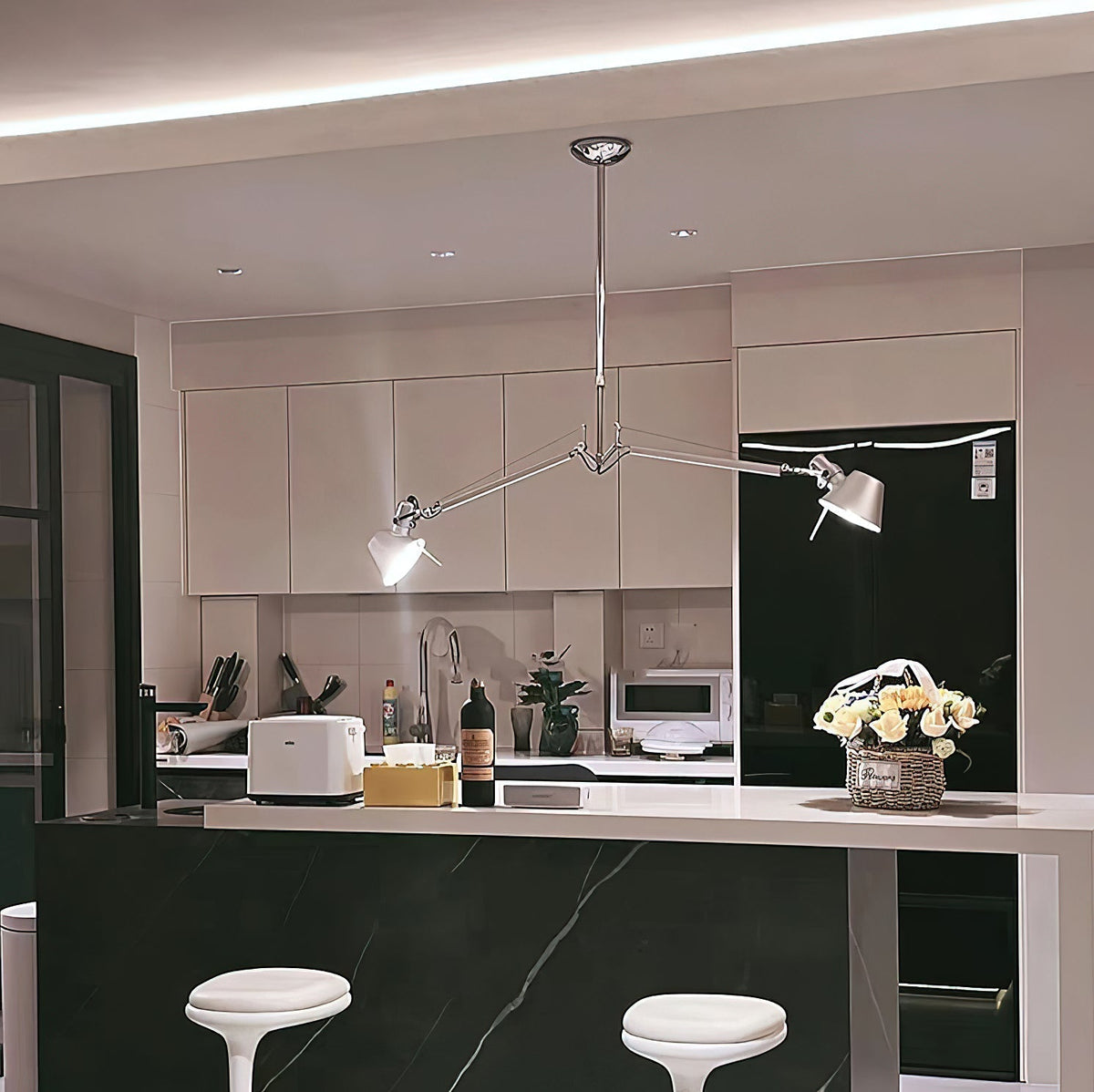 Brady Elvior verstelbare arm hanglamp