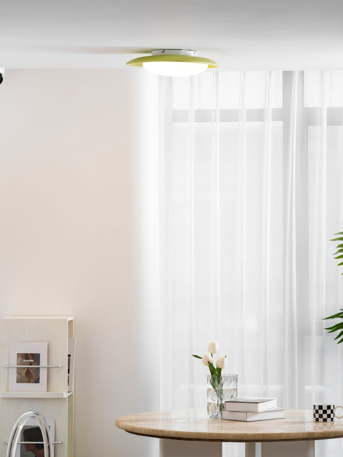 Poe hanglamp harsen ovaal zacht modern tijdloos