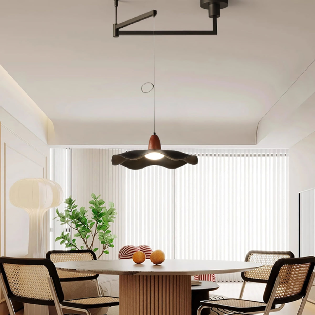 Rivireria hanglamp met schommelarm