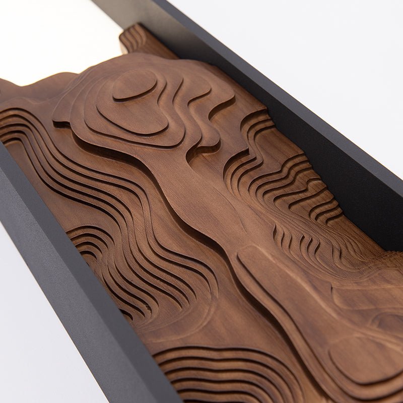 Elaalielle Veil Topographic Lumen wandlamp