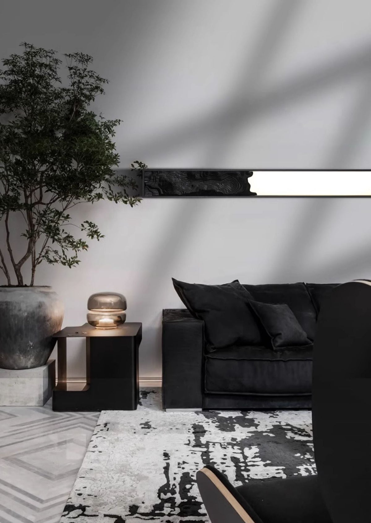 Elaalielle Veil Topographic Lumen wandlamp