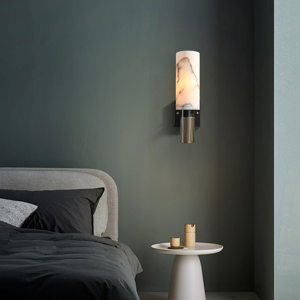 Aveninette wandlamp in albast