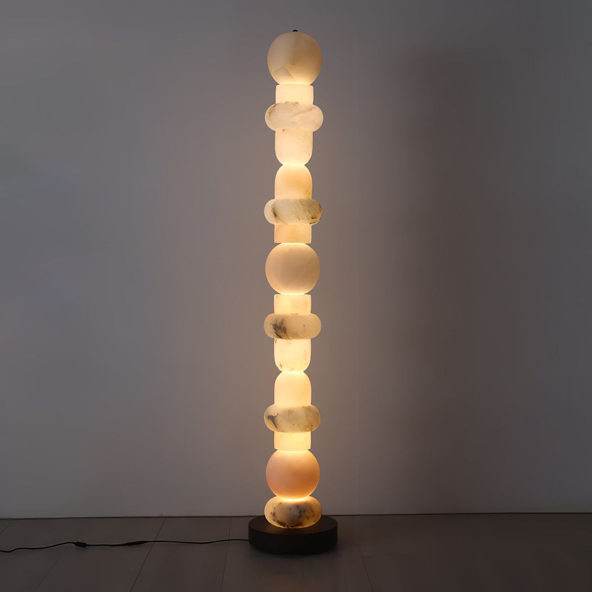 Nostix albasten vloerlamp